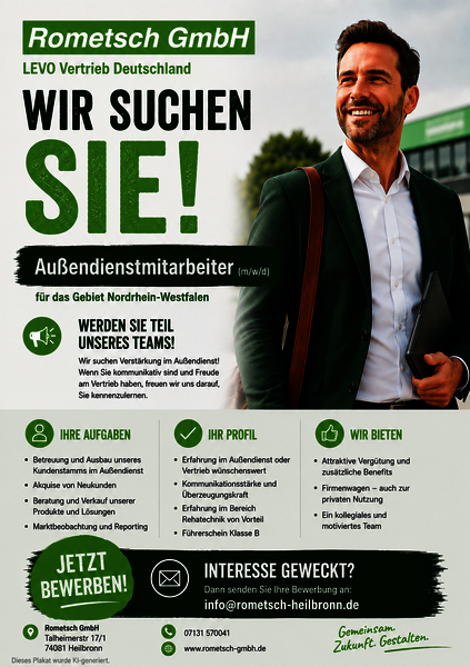 Außendienst gesucht